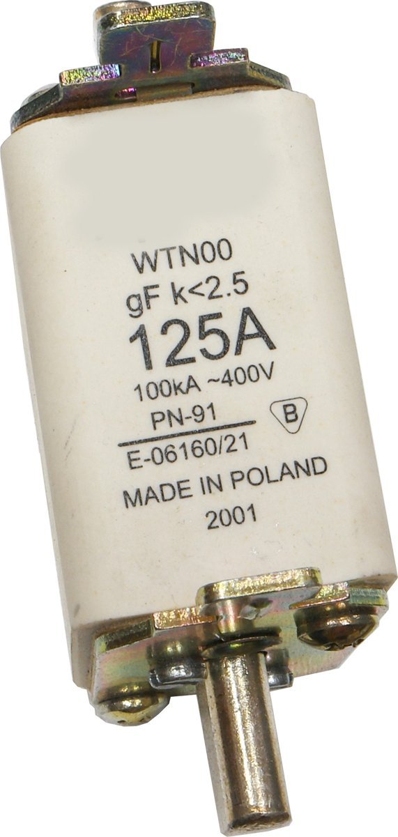 LCTec Wkładka bezpiecznikowa topkiowa BM WTN-00C/gG 125A