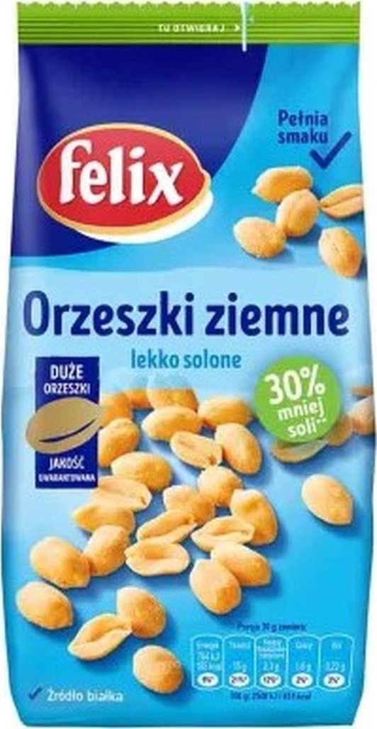 Felix Felix Orzeszki ziemne lekko solone 380 g