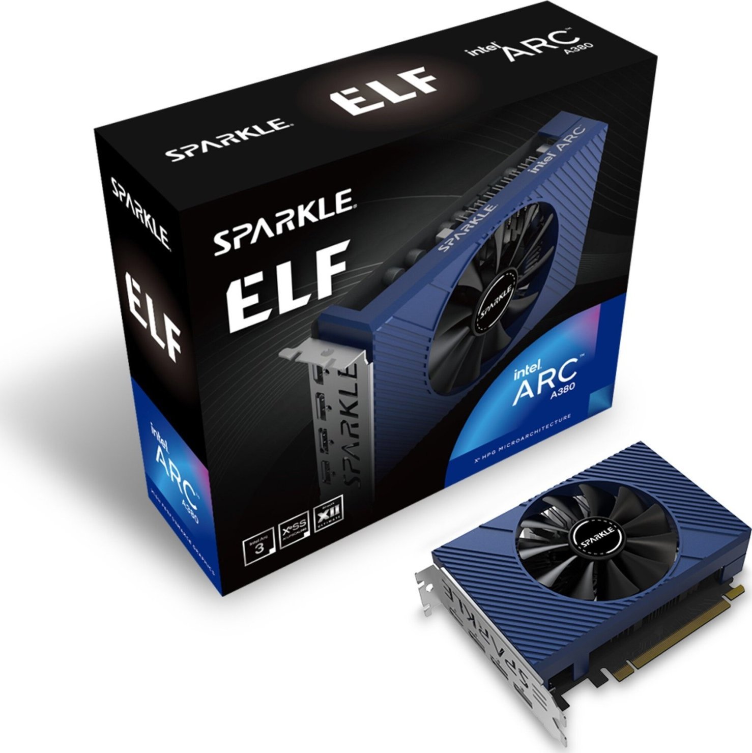 Karta graficzna Sparkle Arc A380 Elf 6GB GDDR6 (SA380E-6G)
