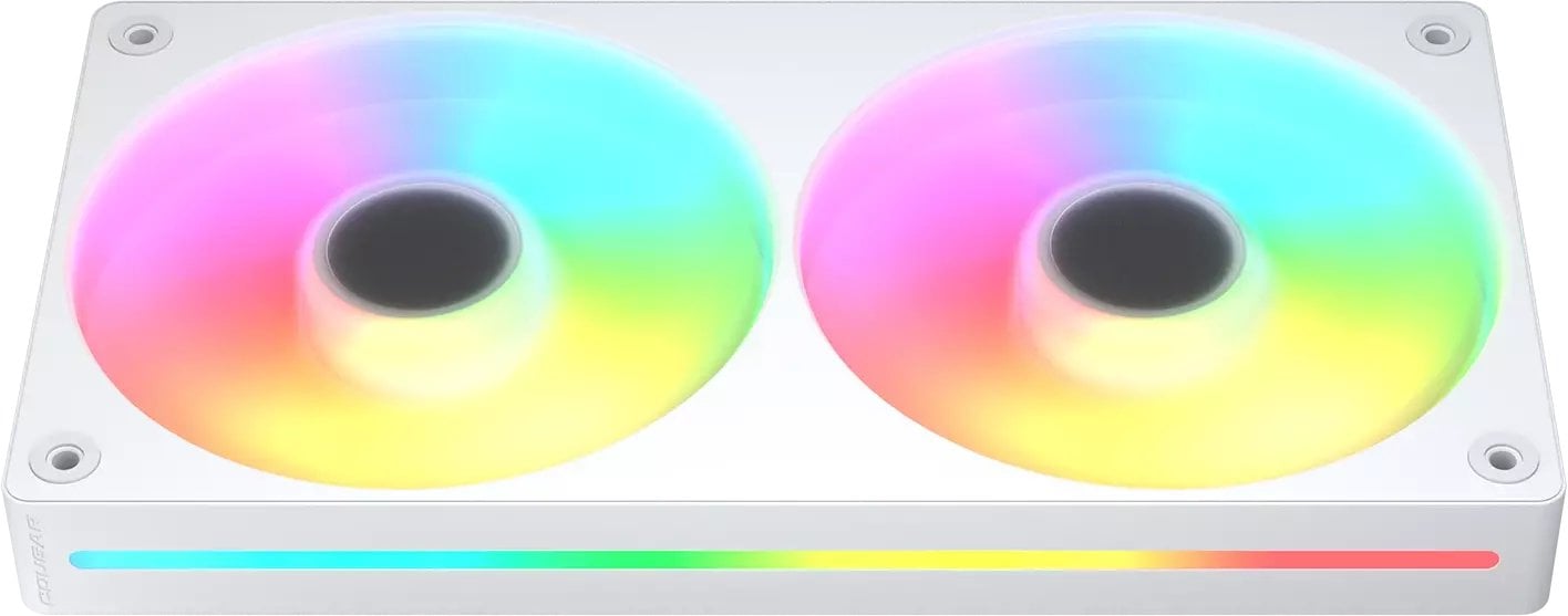 Wentylator Cougar Forward Unity240-FB,240 ARGB PWM, Wentylator, biały