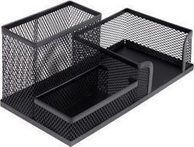 Przybornik wielofunkcyjny metalowy czarny MEMOBE