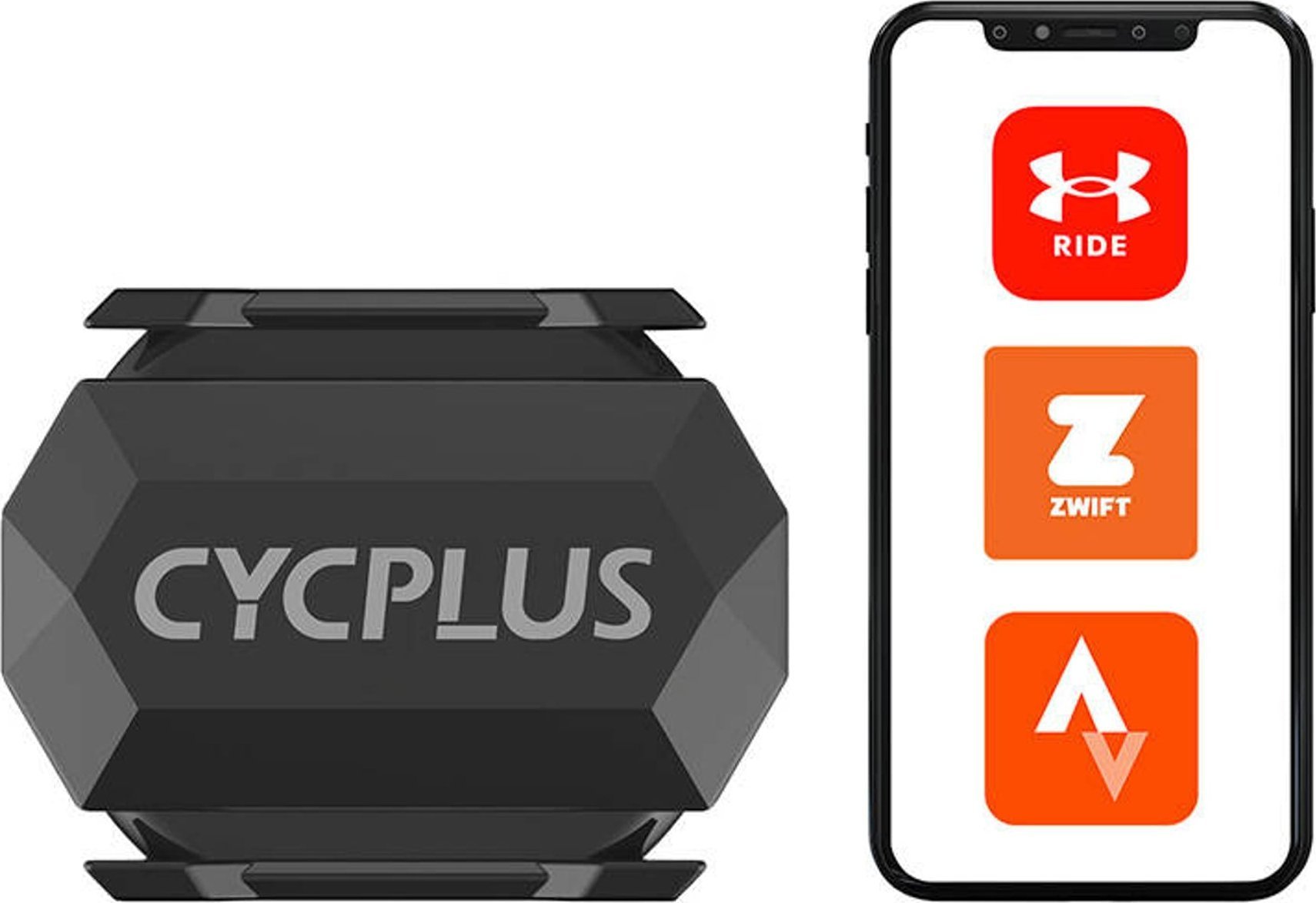 Wahoo Czujnik kadencji i prędkości Cycplus C3- kompatybilne z: Wahoo, Zwift, Endomondo, Mapmyride itp.