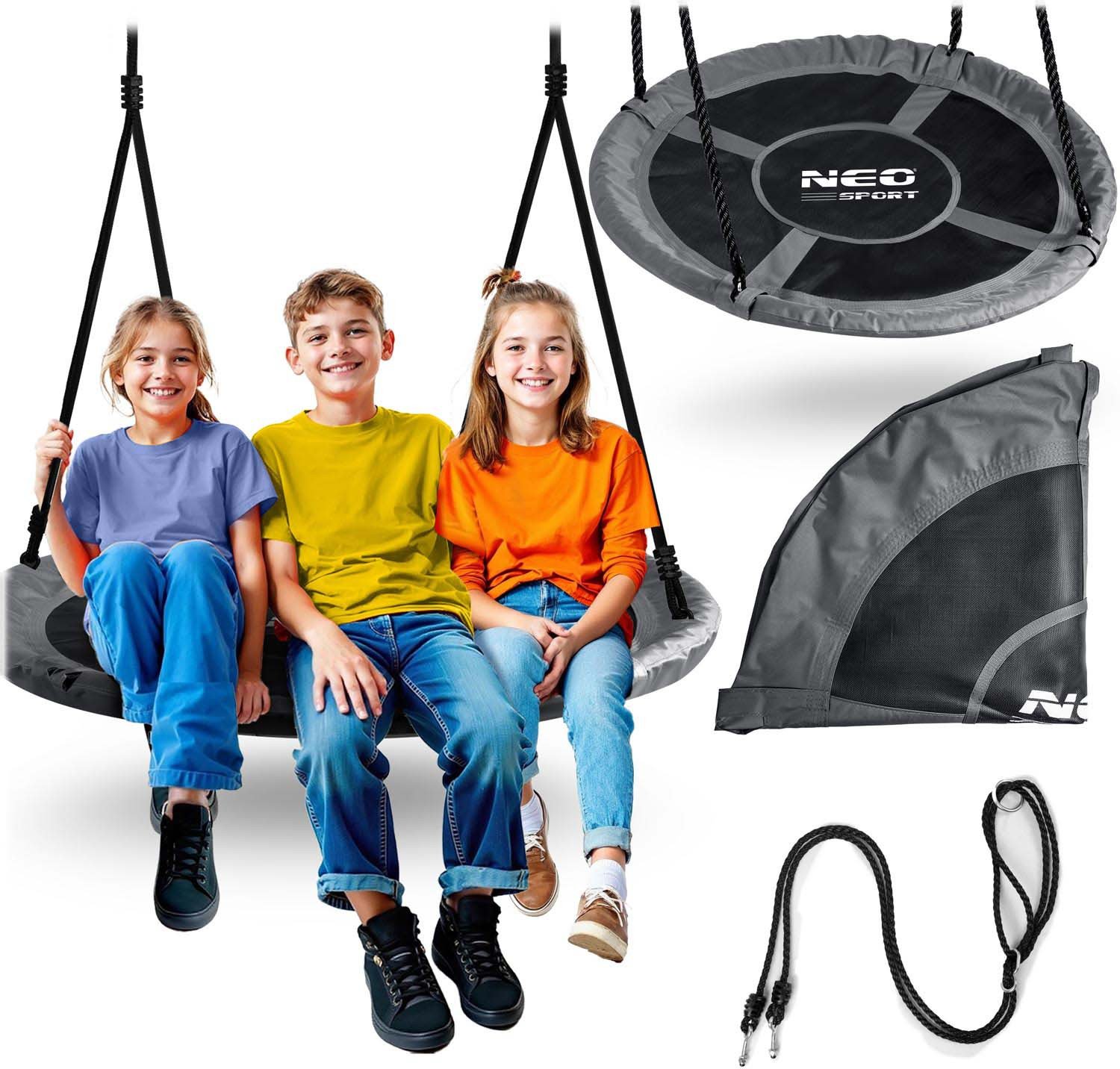 NeoSport Huśtawka bocianie gniazdo Swingo 110 cm