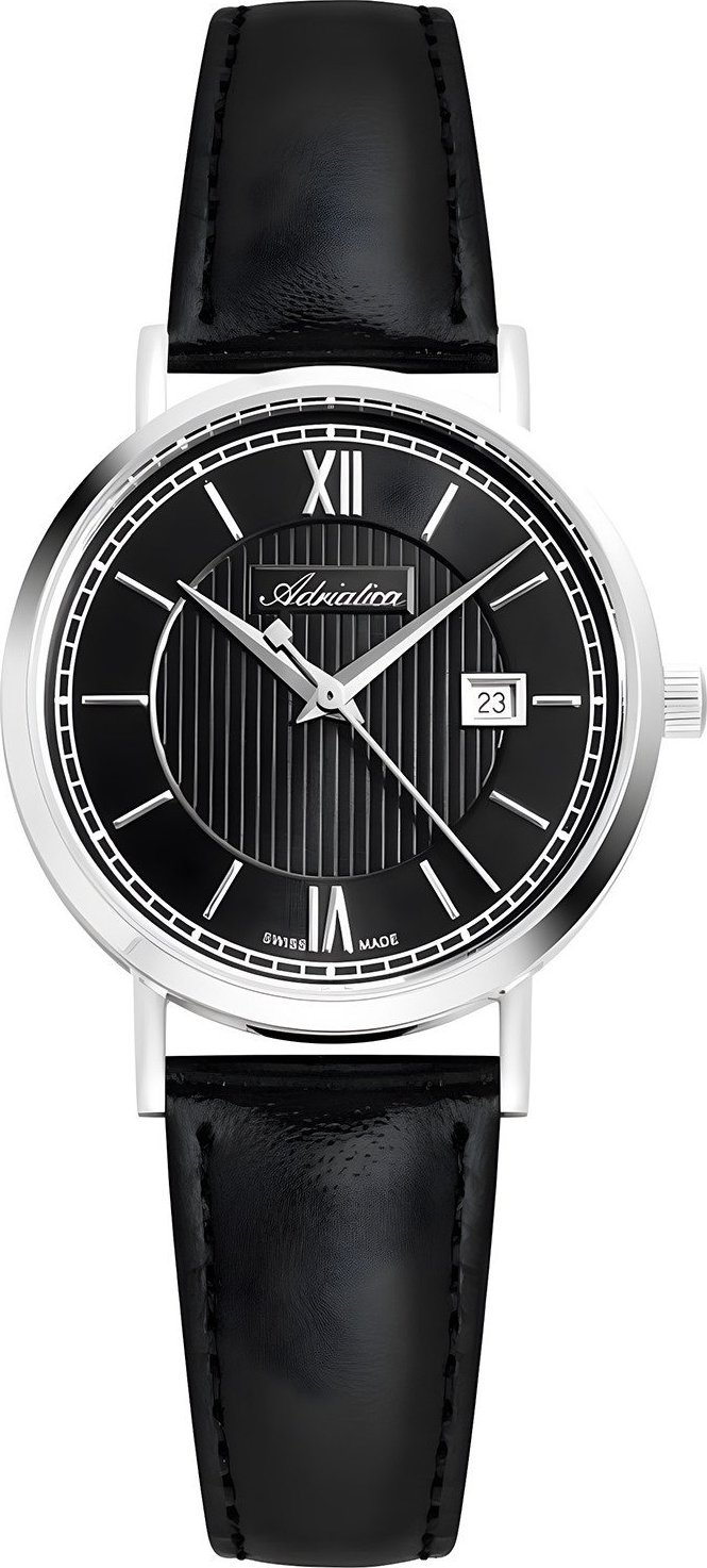 Zegarek Adriatica Zegarek damski Adriatica A3194.5266Q czarny