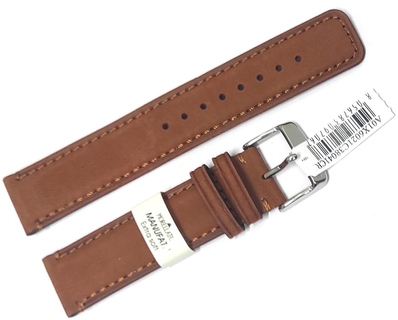 Skórzany pasek do zegarka 22 mm Morellato A01X6021C38041CR22 nubuk .