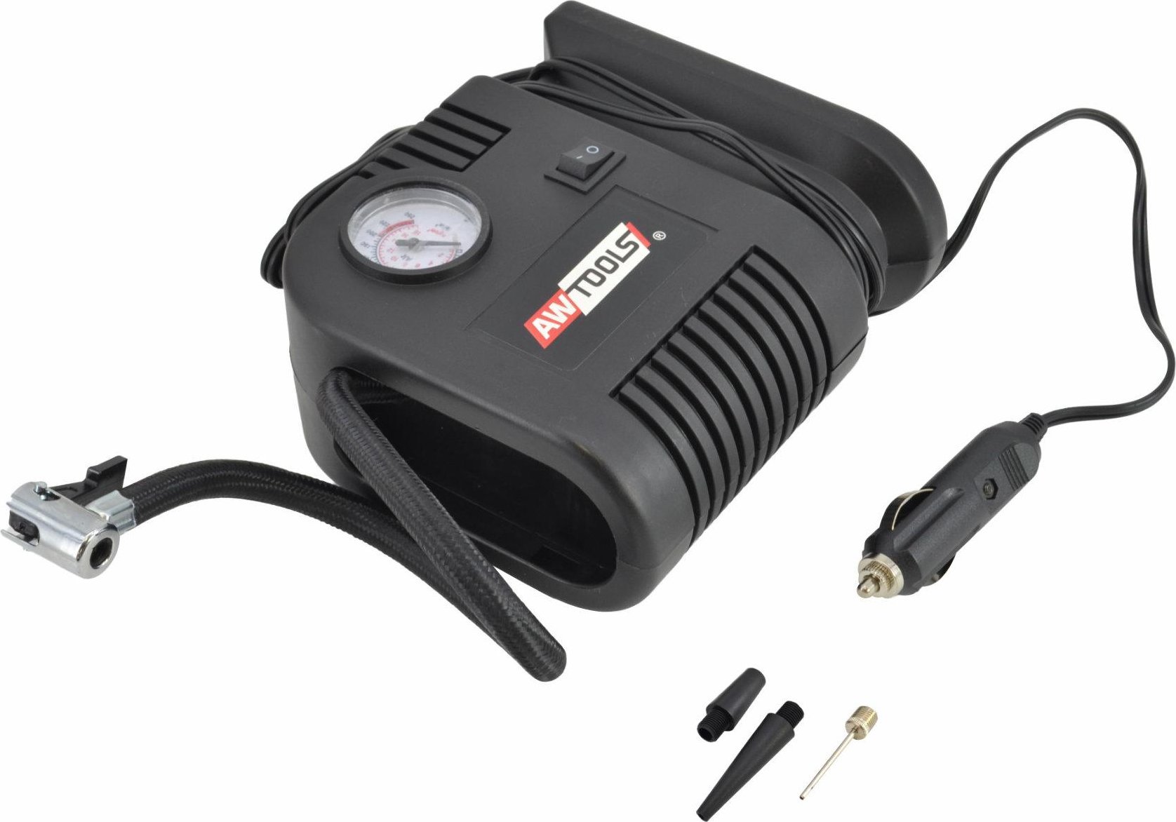 Kompresor samochodowy AWTools AWTOOLS KOMPRESOR 12V 84W 4 BAR