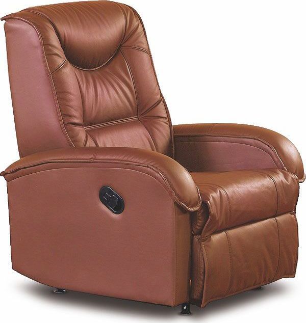 Profeos Fotel wypoczynkowy rozkładany Difter - brązowy