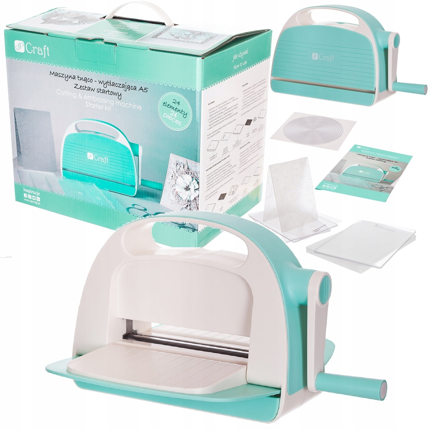 Maszyna tnąco - wytłaczająca A5 zestaw startowy