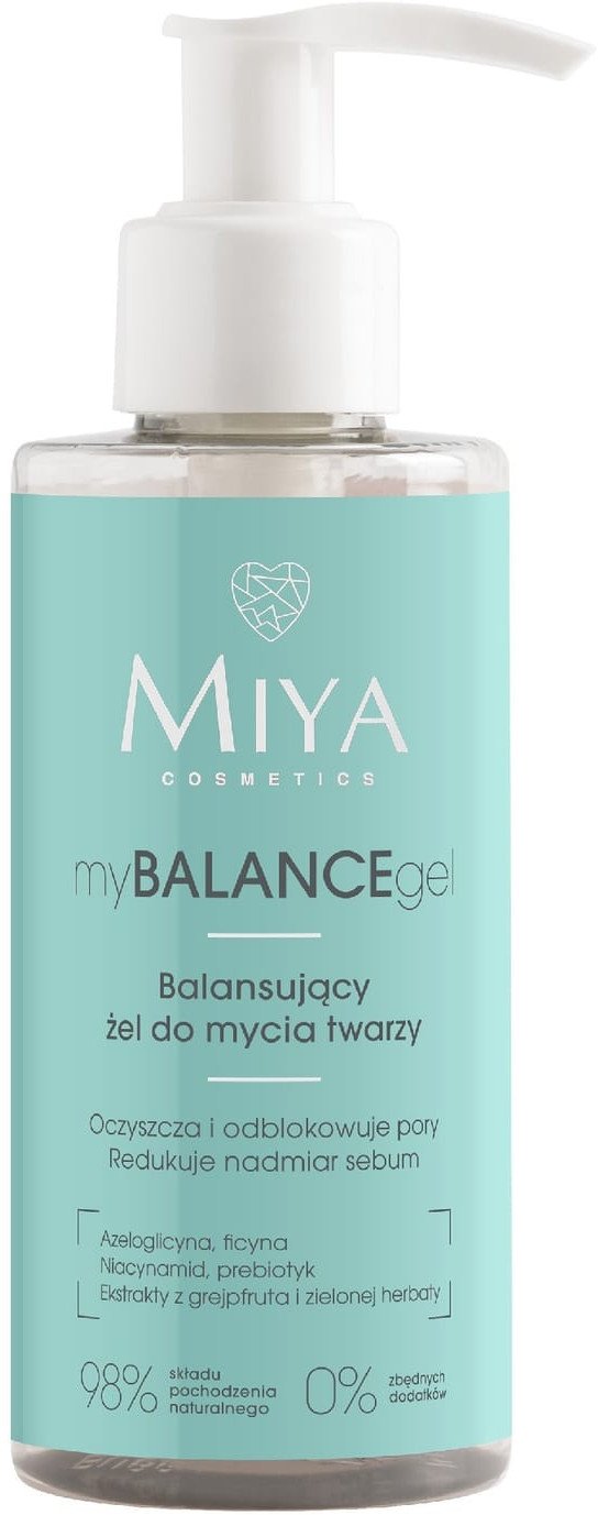 MIYA myBALANCEgel Żel do mycia twarzy 140 ml