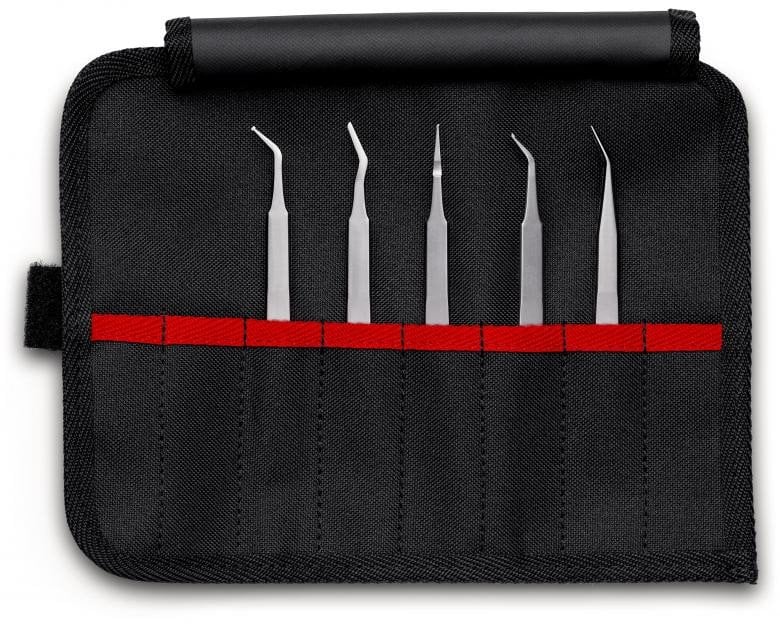 KNIPEX SMD-Przisionspinzetten -Set. 5tlg