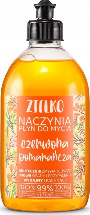 ZIELKO_Naczynia płyn do mycia naczyń Czerwona Pomarańcza 500ml