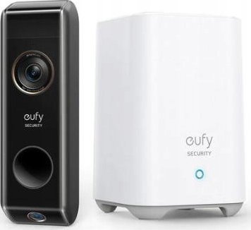 Eufy Eufy Video Doorbell Dual - Add-on - Turklingel - kabellos - 802.11b/g/n - Schwarz