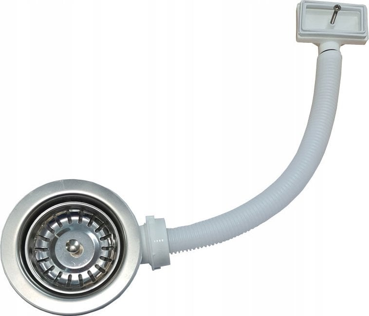 19044 SPUST ZLEWOZMYW., SITKO 3,5'' , TRZPIEŃ STAL. , KOREK CEDZAK, PRZELEW WERTYK. I HORYZ. // SZT.A.19044