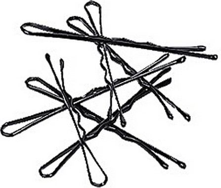 Donegal Wsuwka KRÓTKA CZARNA 50SZT 9239