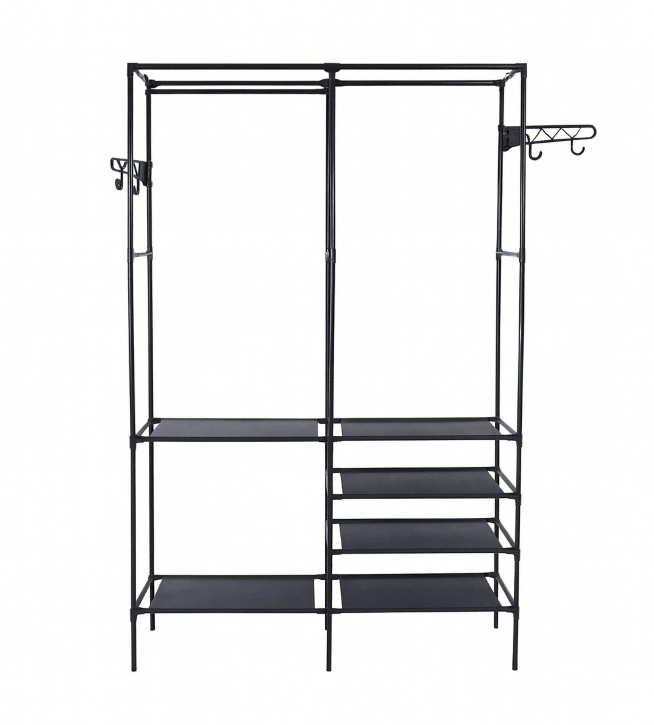 DA570 Wieszak na ubrania czarny