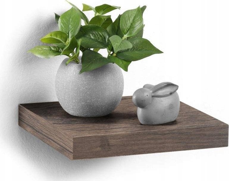 Homea Półka wisząca na ścianę z MDF, dł. 25 cm