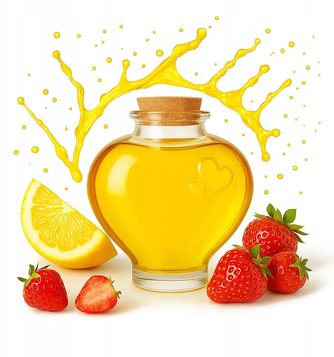 Pojemnik Butelka Szklana LOVE 350ml na Wino Alkohol Nalewki Prezent Wesele