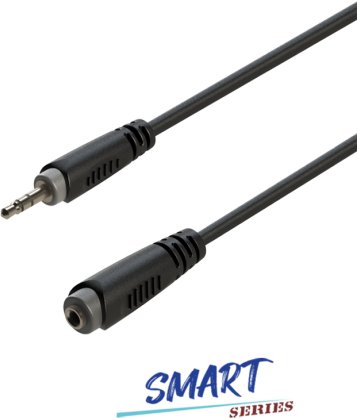 Kabel audio Jack 3.5mm stereo / gniazdo Jack 3.5mm stereo 6m Roxtone SACC260L6