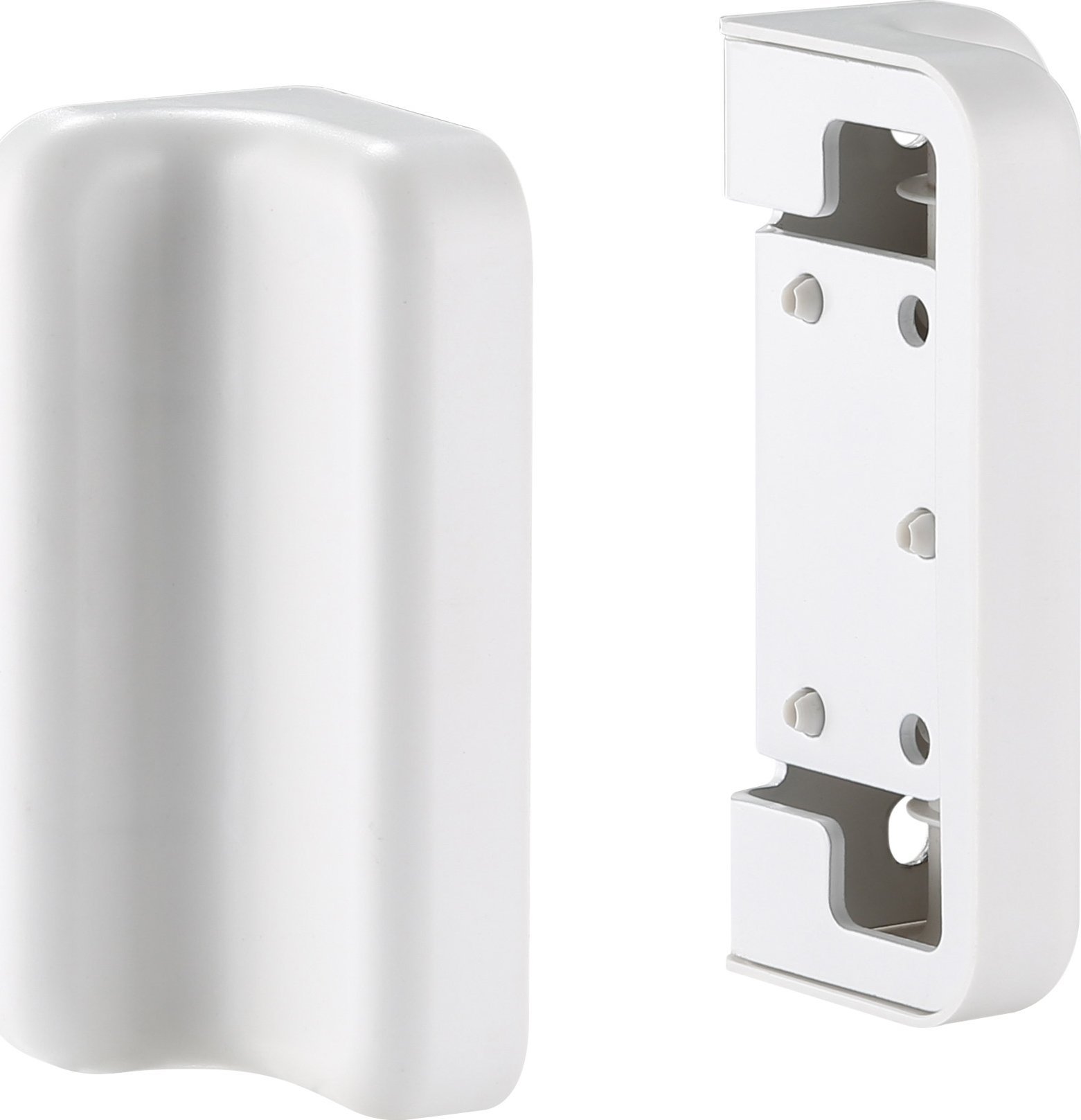 InLine InLine® Slatwall mounting bracket for wall bracket Panel, white, 2pcs. pair