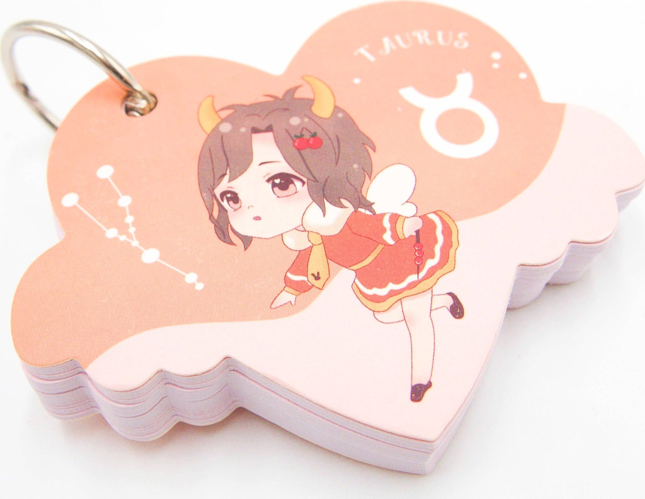 myHomelife Mini notes notesik na breloku znak zodiaku BYK