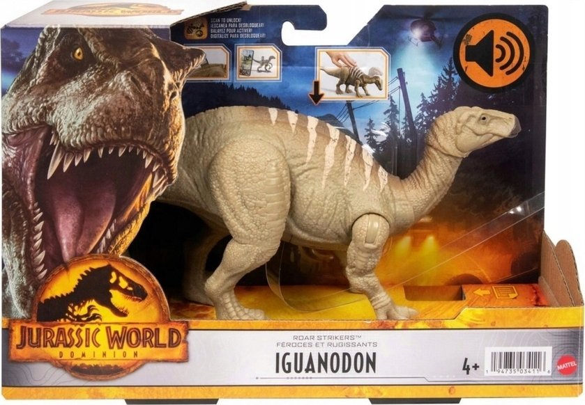 Figurka Mattel MATTEL JURASSIC WORLD DOMINION IGUANODON HDX41