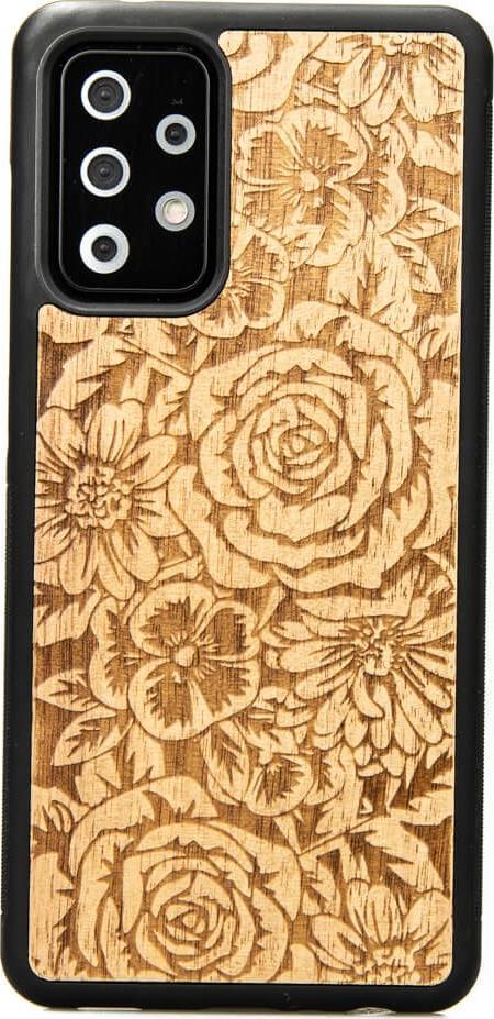 BeWood Drewniane Etui Samsung Galaxy A52/A52s 5G Róże Aniegre