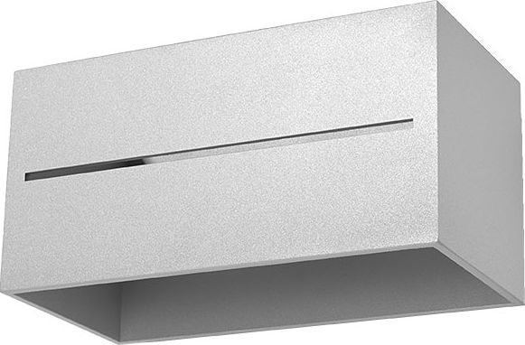 Kinkiet Lumes Szary geometryczny kinkiet LED - EX530-Lobi