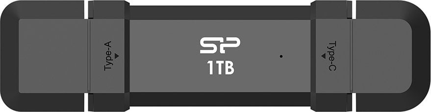 Dysk zewnętrzny SSD Silicon Power DS72 1TB Czarny (SP001TBUC3S72VPK)