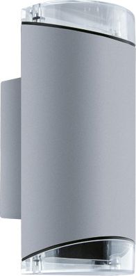 Kinkiet IDEUS Oprawa zewnętrzna ścienna KASJAN 2xGU10 C GREY IP54 IDEUS 5594