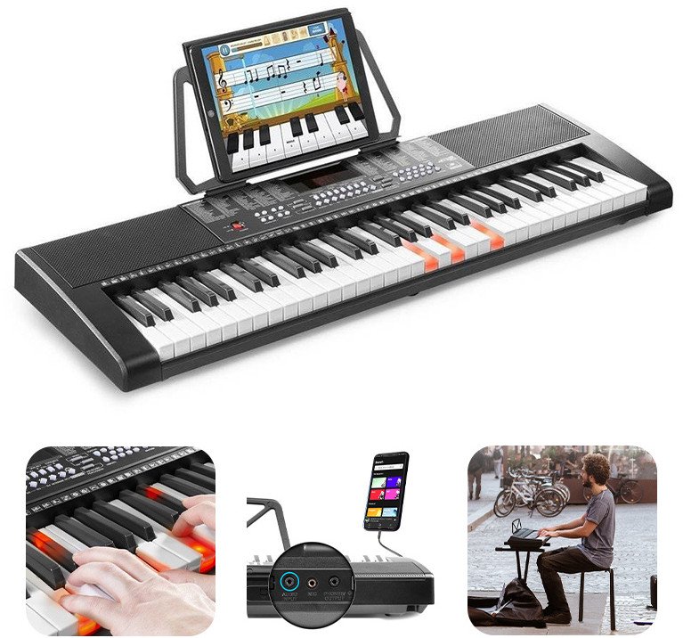 Keyboard KB5 Max 61 podświetlanych klawiszy one size