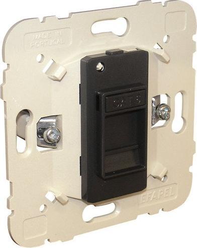 Efapel EFAPEL LOGUS90 GNIAZDO TELEFONICZNE POJEDYNCZE RJ11 21451