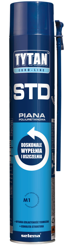 Tytan Piana montażowa EURO-LINE 750ml