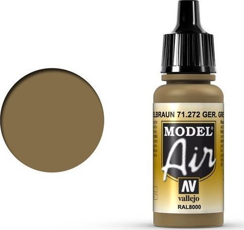 Vallejo Vallejo Model Air German Yellow Brown 71.272 uniwersalny