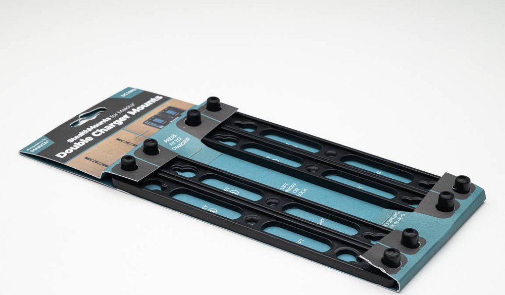 Makita Uchwyty do podwójnej ładowarki Makita DC18RD 2 pary StealthMounts