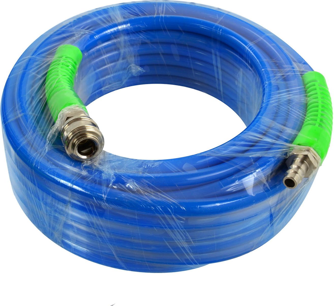 Geko Wąż pneumatyczny zbrojony PU 15m 12mmx8mm blue (10)