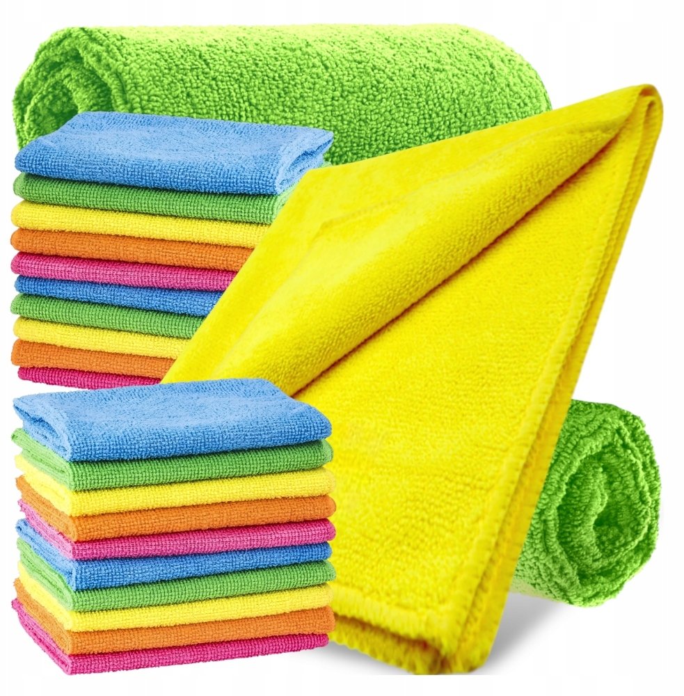 ŚCIERECZKA Z MIKROFIBRY 30x30cm 20 szt. KANZA