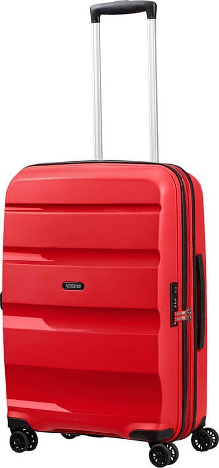 American Tourister Średnia walizka AMERICAN TOURISTER BON AIR DLX 134850 Czerwona