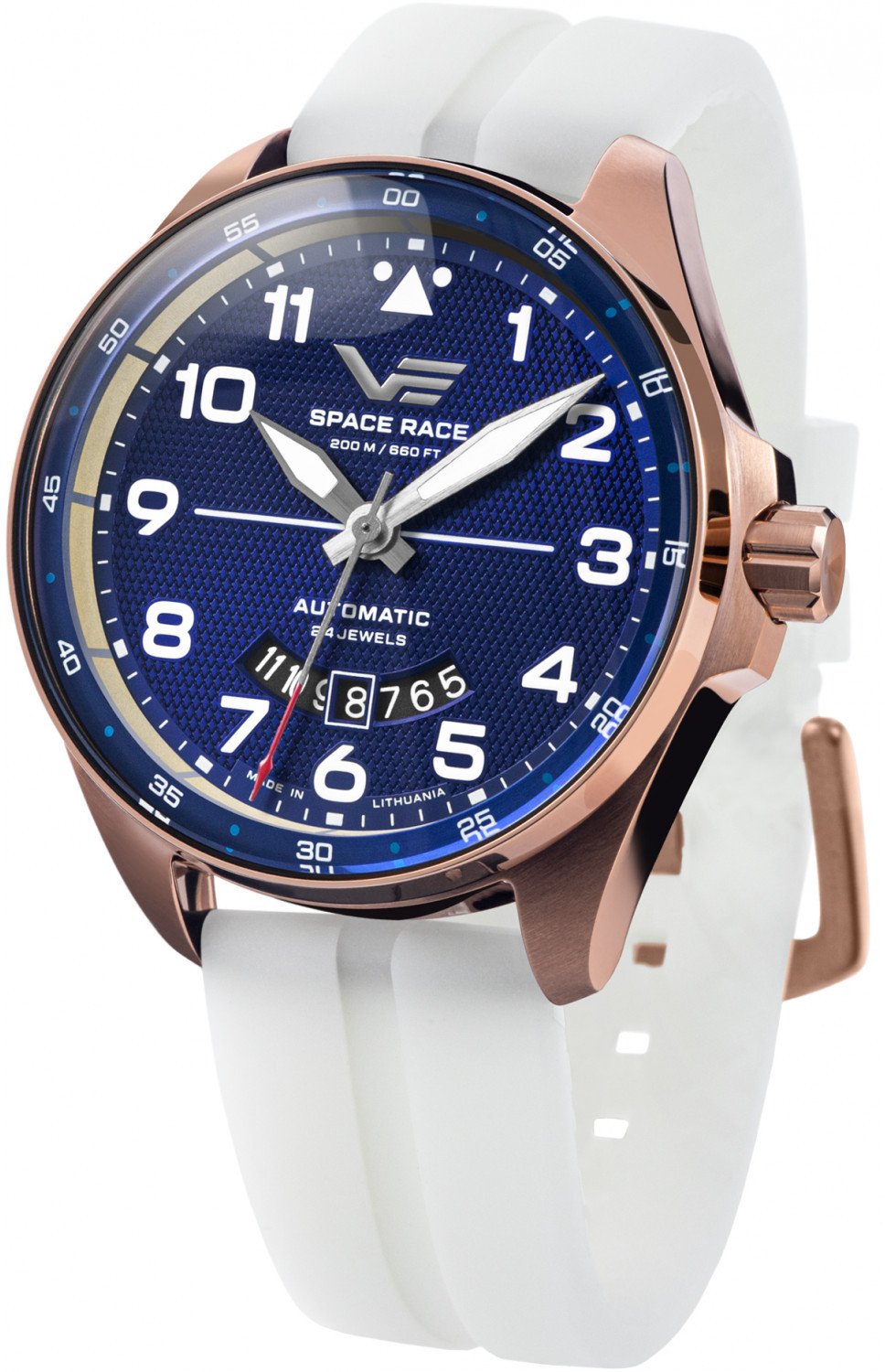 Zegarek męski Vostok Europe NH35A-325B746SWL biały