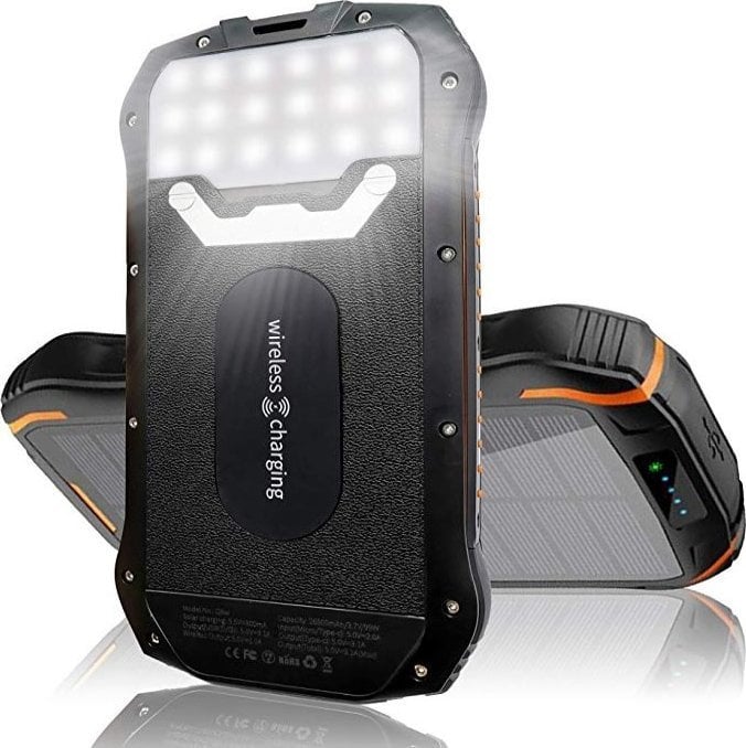 Powerbank MikroTik Wodasport SolarDozer I-268WF 25000mAh Czarny