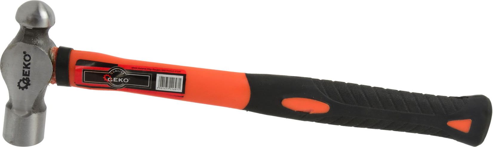 Geko Młotek blacharski rączka drewniana 450g