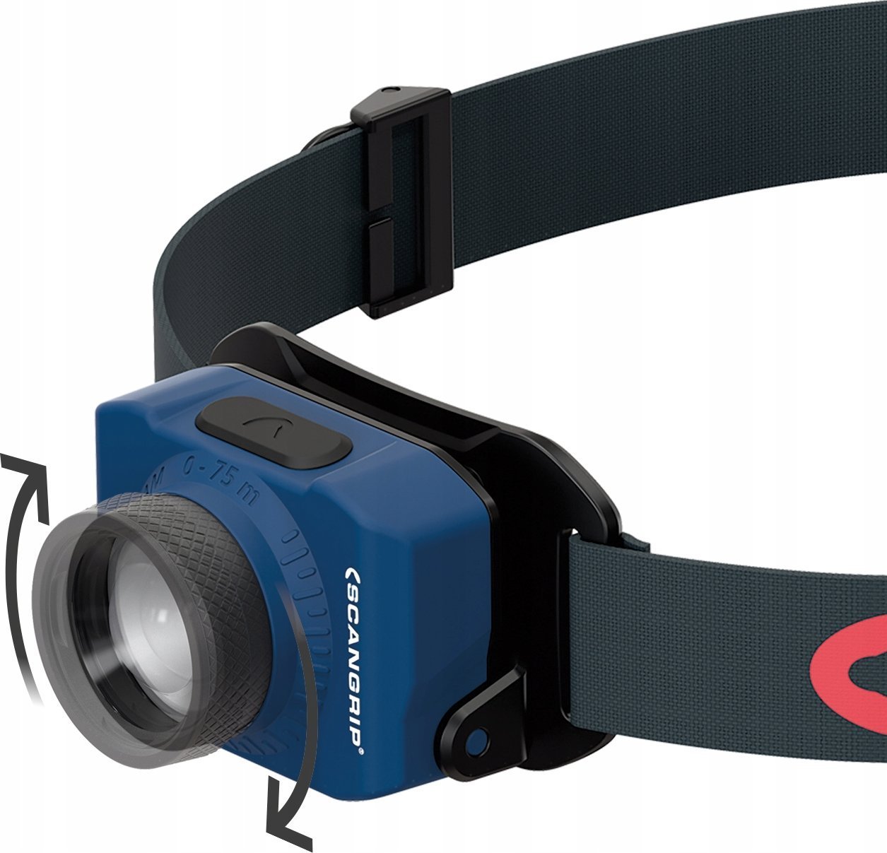 Latarka czołowa Scangrip Akumulatorowa latarka czołowa 220 lm ZOOM 03.5627