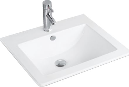 Umywalka Mexen Mexen Salma umywalka wpuszczana w blat 54 x 47 cm biała - 25395400