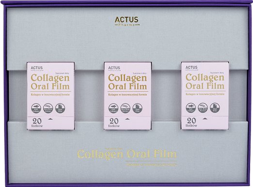 Collagen Oral Film. Pakiet 30 dni 60 sztuk