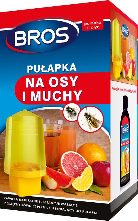 Bros Pułapka na osy i muchy z płynem
