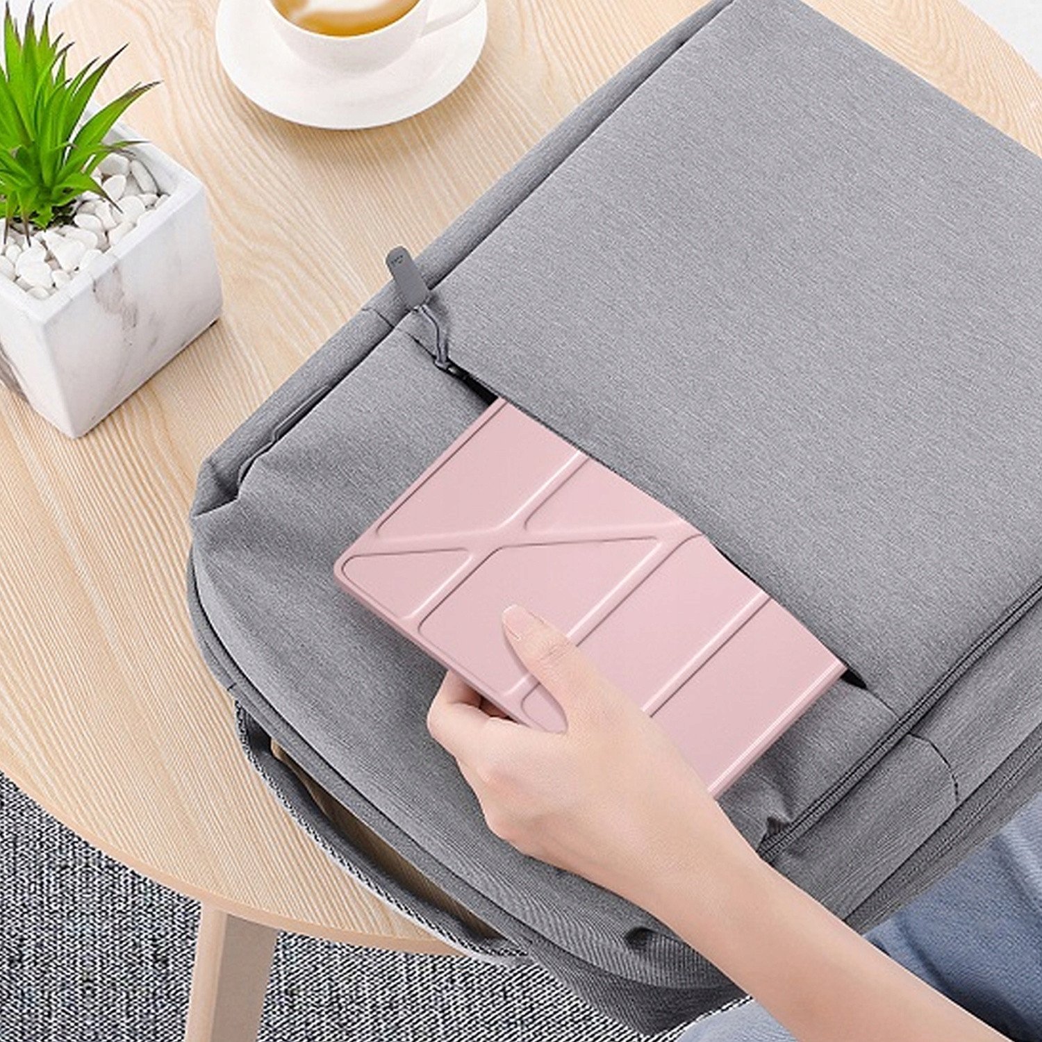 Etui Trifold Case iPad Air 11 6 GEN M2 2024 / 7 GEN M3 2025 - Pink