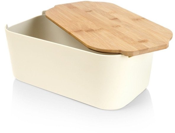 CHLEBAK Z DESKĄ BAMBUSOWĄ KREMOWY 259303