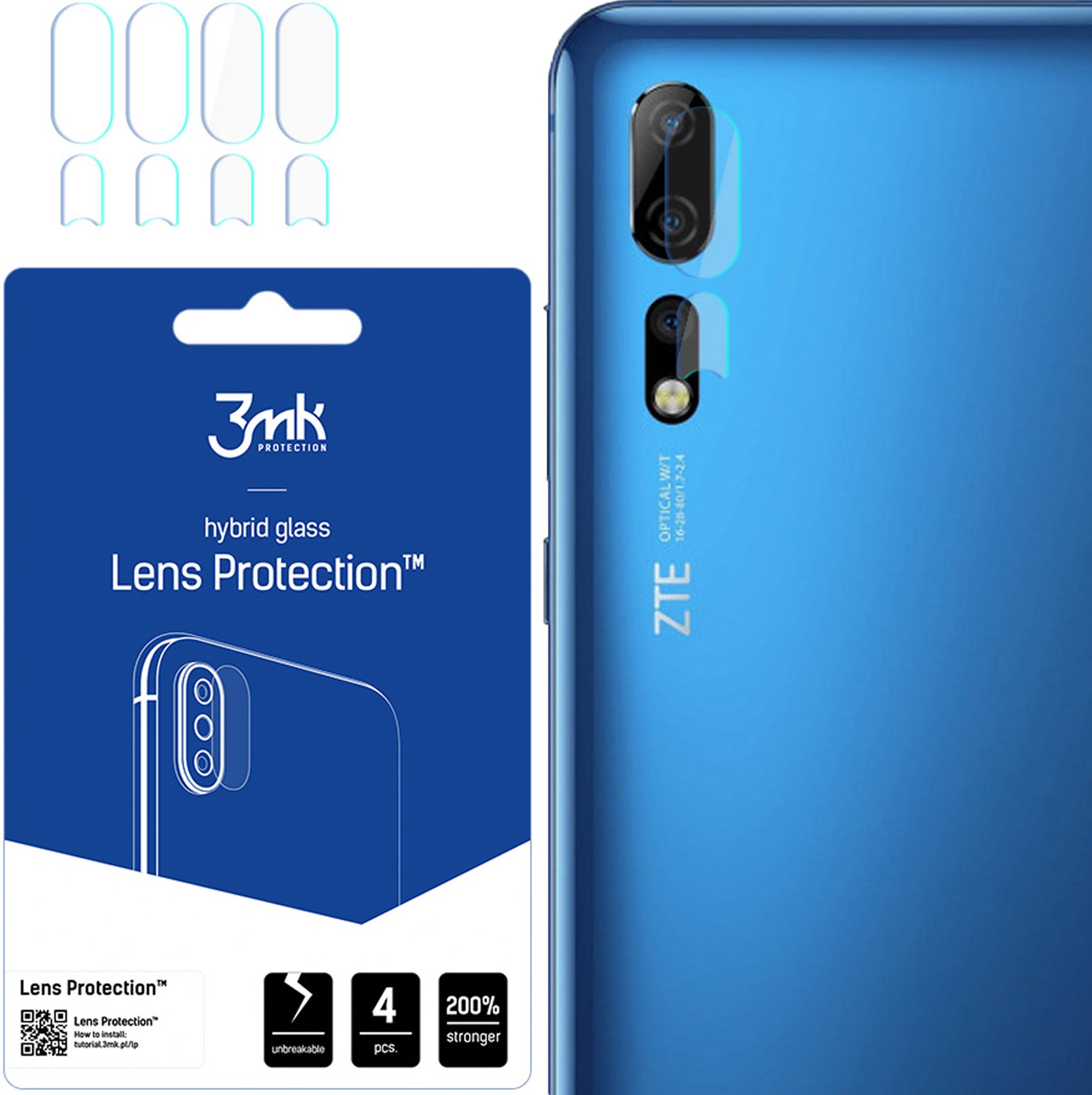 ZTE AXON 10 PRO 4G - 3MK LENS PROTECTION