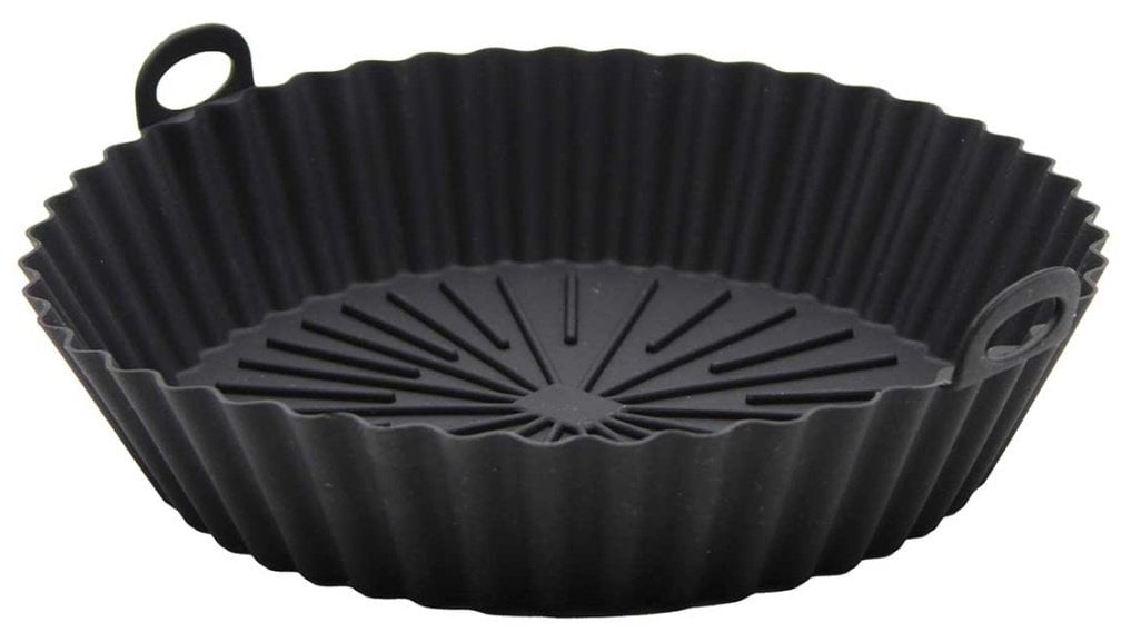 Brunbeste Wkład silikonowy do frytkownicy AIR FRYER okrągły czarny kształt 20cm BB-3133