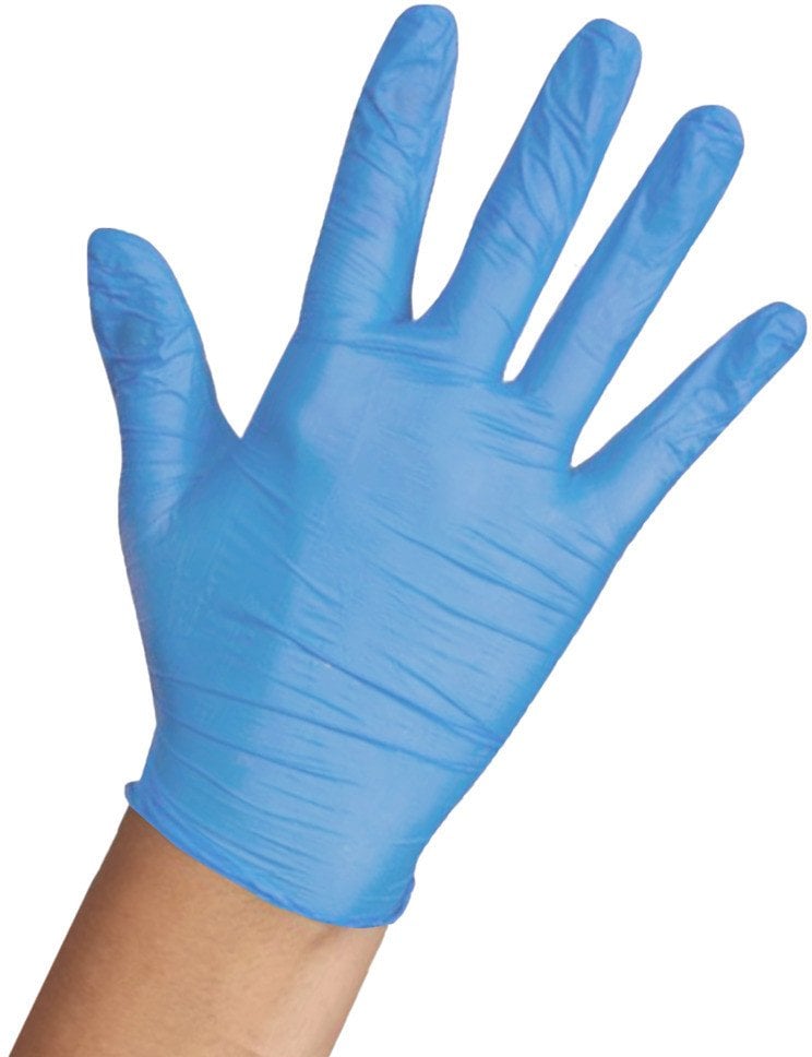 NITRILE GLOVES POWDER FREE XL 100PCS