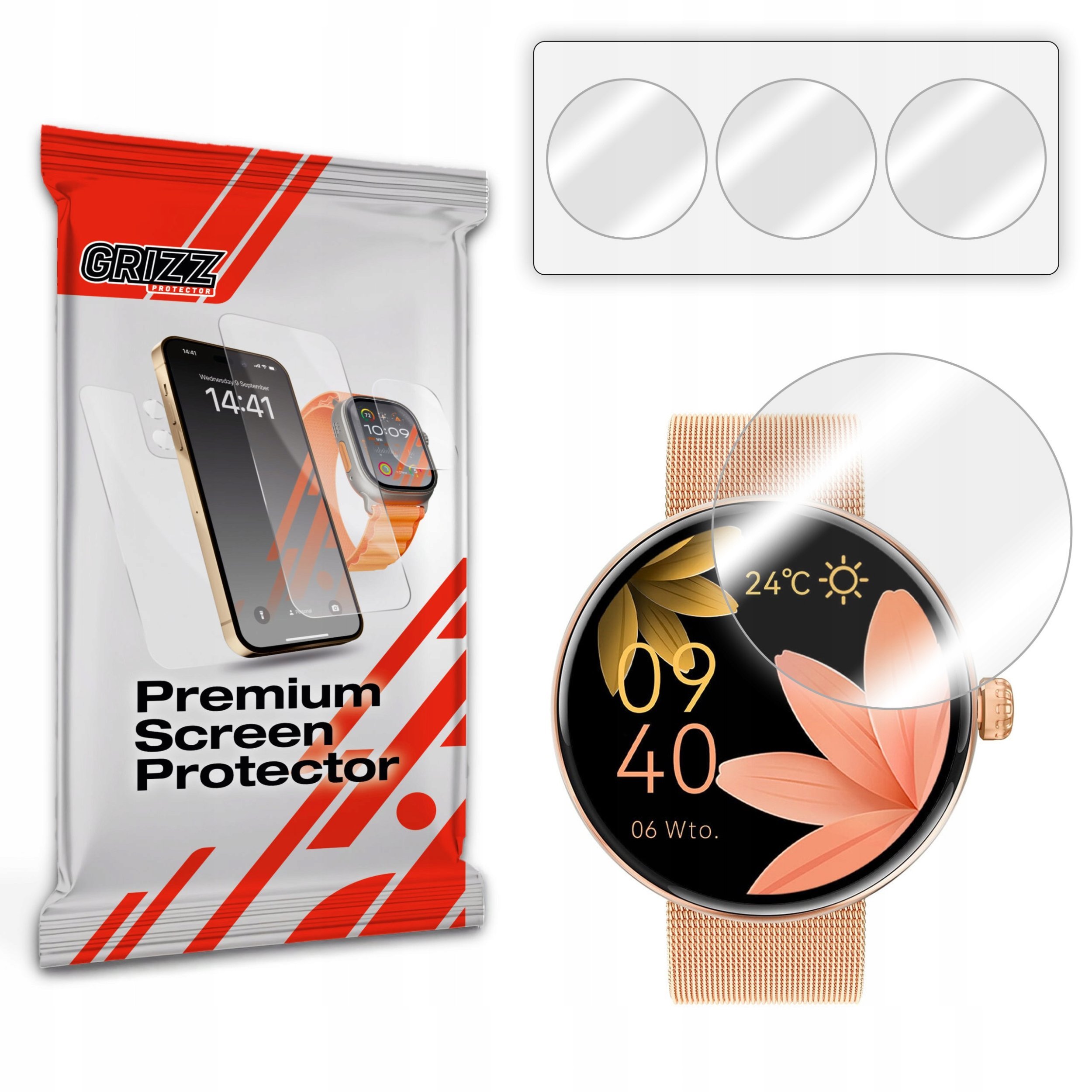 Folia hydrożelowa GrizzGlass Hydrofilm do Forever Forevive SB 365